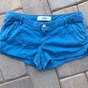 Hollister blue shorts